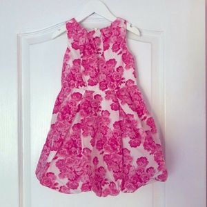 Crewcuts Size 4 Pink Floral Dress